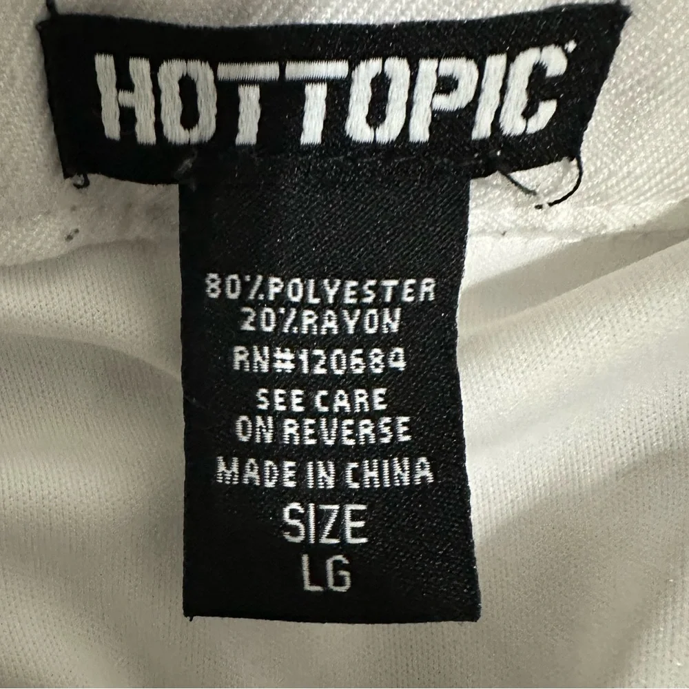 Hot topic white pleated skirt Large - Picture 15 of 16